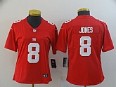 Women Nike Giants 8 Daniel Jones Red Inverted Legend Limited Jersey,baseball caps,new era cap wholesale,wholesale hats